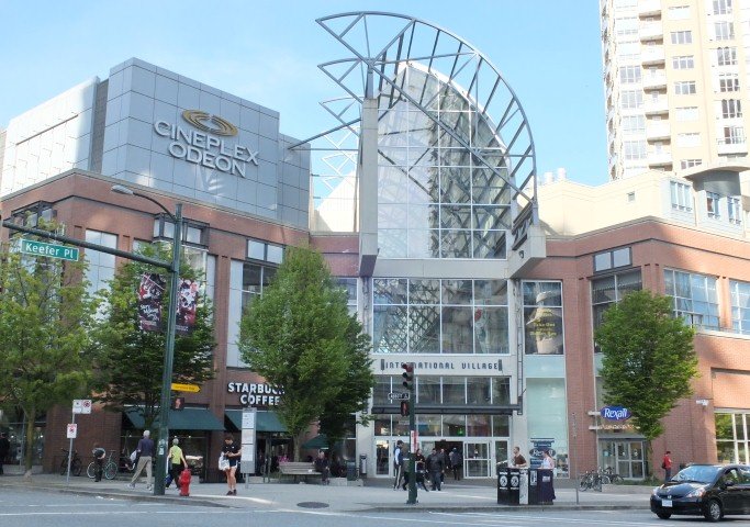 International village Mall in Gastown.