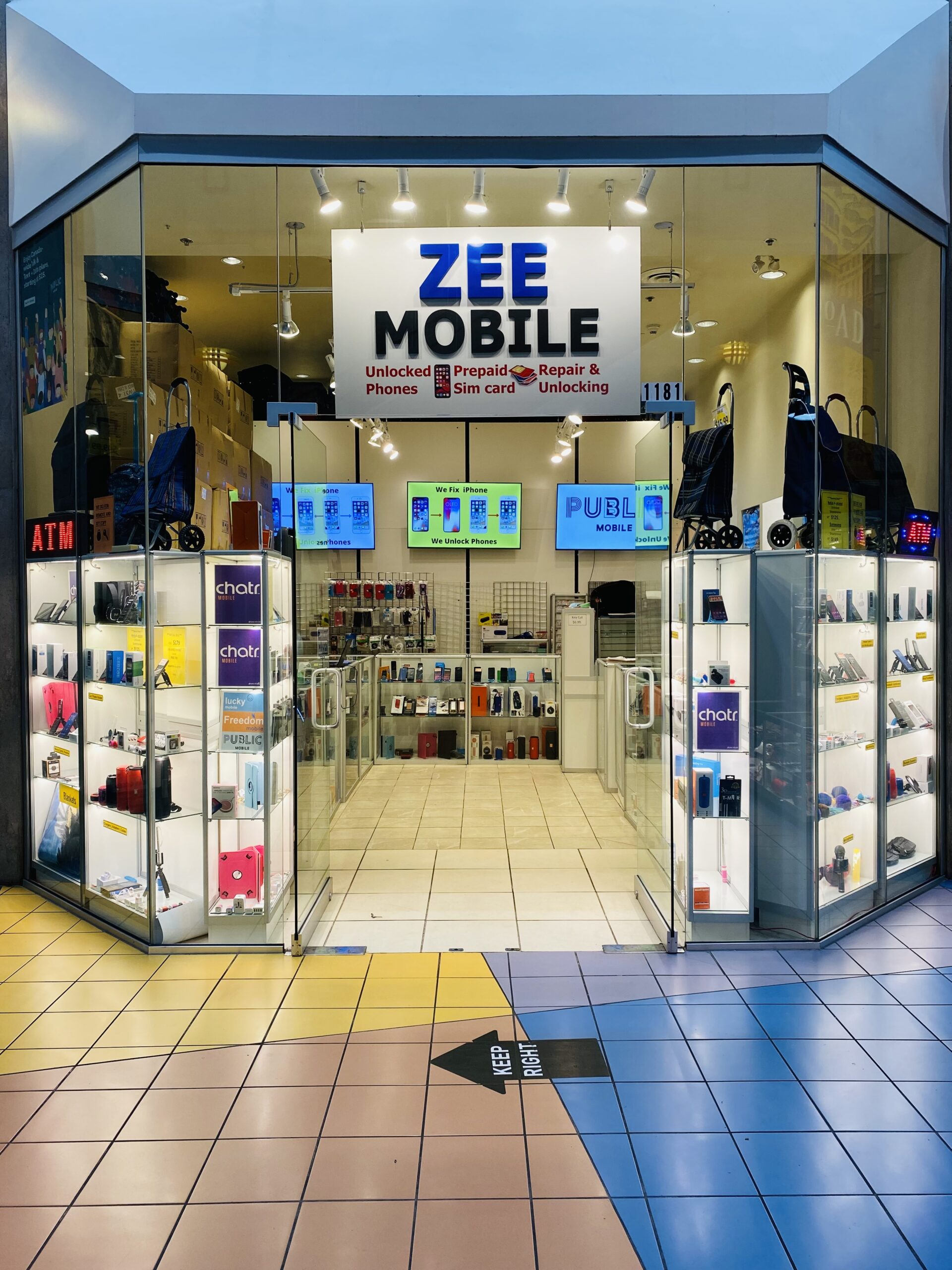 exterior photo of Zee mobile in downtown vancouver